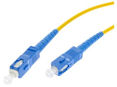 OPTIX PATCHCORD ŚWIATŁOWODOWY SM SC/UPC-SC/UPC SIMPLEX