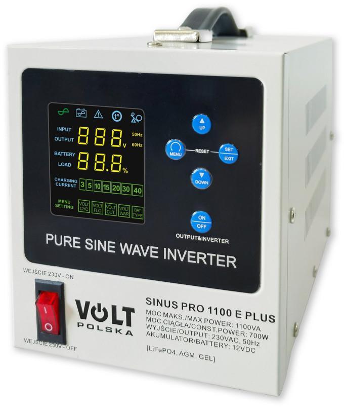 Przetwornica VOLT POLSKA SINUSPRO 1100E PLUS