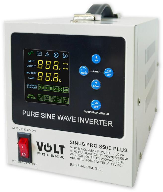 Przetwornica VOLT POLSKA SINUSPRO 850E PLUS