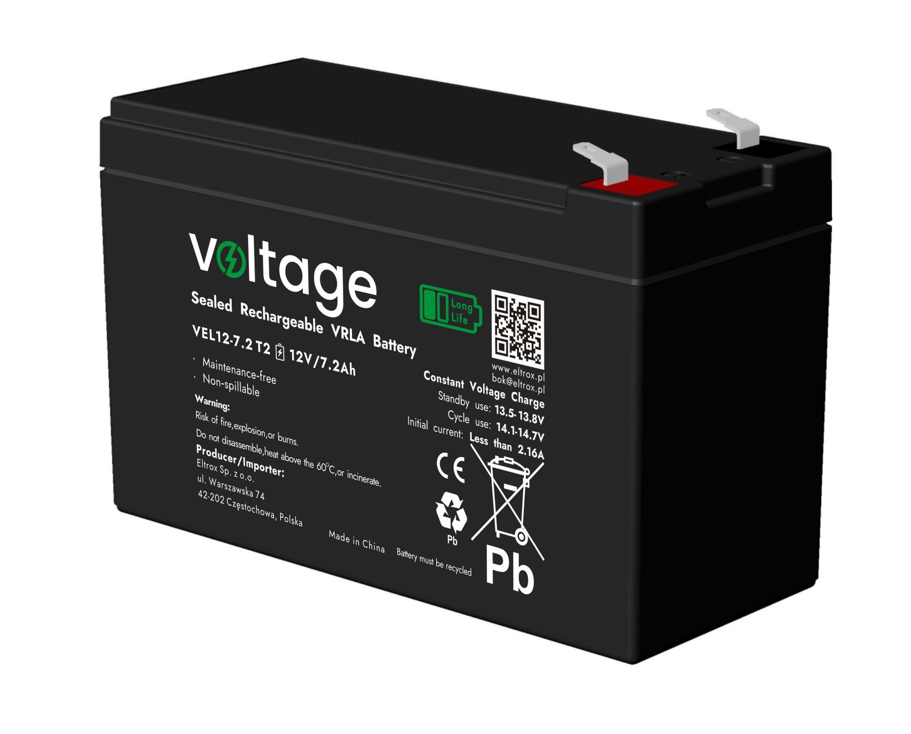 Akumulator AGM Voltage Long Life 12V