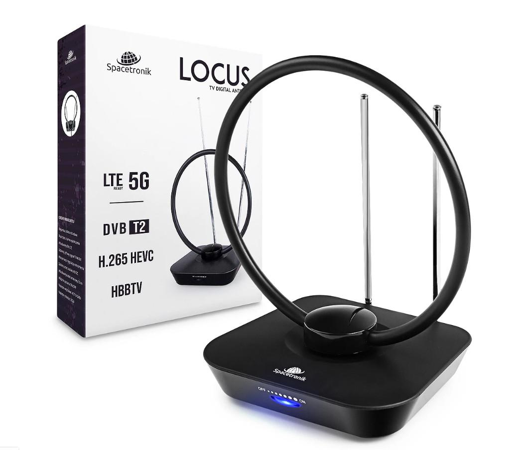 Antena pokojowa DVB-T2 Spacetronik Locus TV