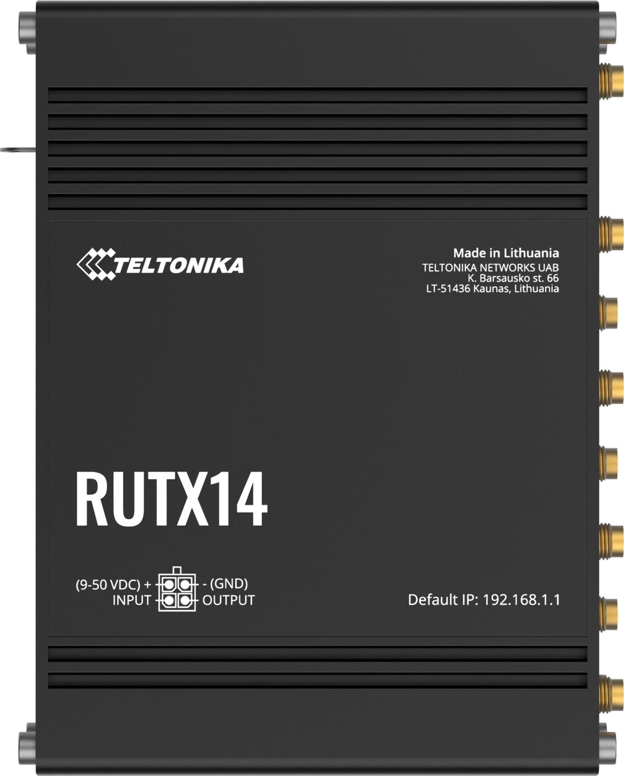 Teltonika RUTX14 wireless router Gigabit Ethernet
