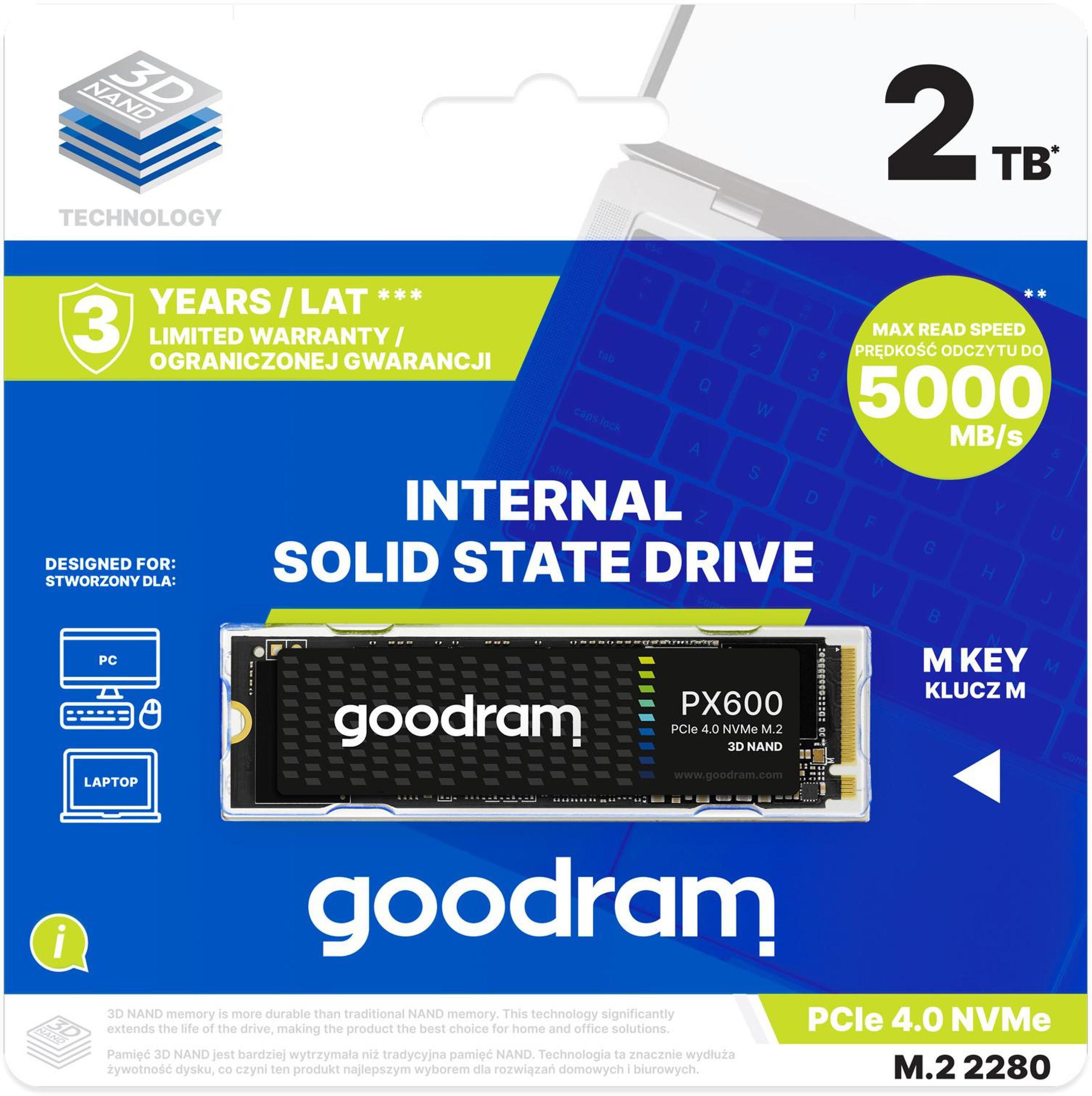 GOODRAM Dysk SSD PX600 2TB M