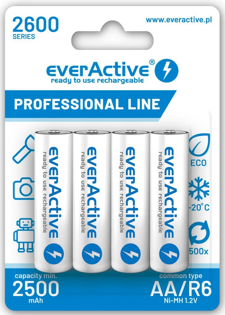 Akumulatorki AA / R6 Ni-MH everActive
