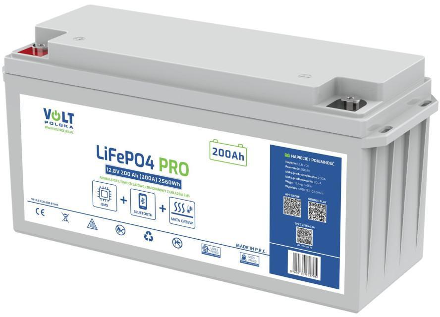 Akumulator Volt Polska LiFePO4 12,8V