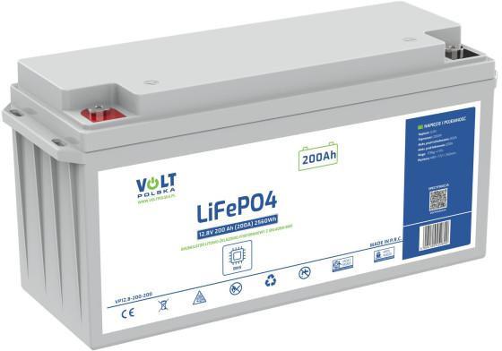 AKUMULATOR VOLT POLSKA LITOWO-ŻELAZOWO-FOSFORANOWY LiFePO4 12