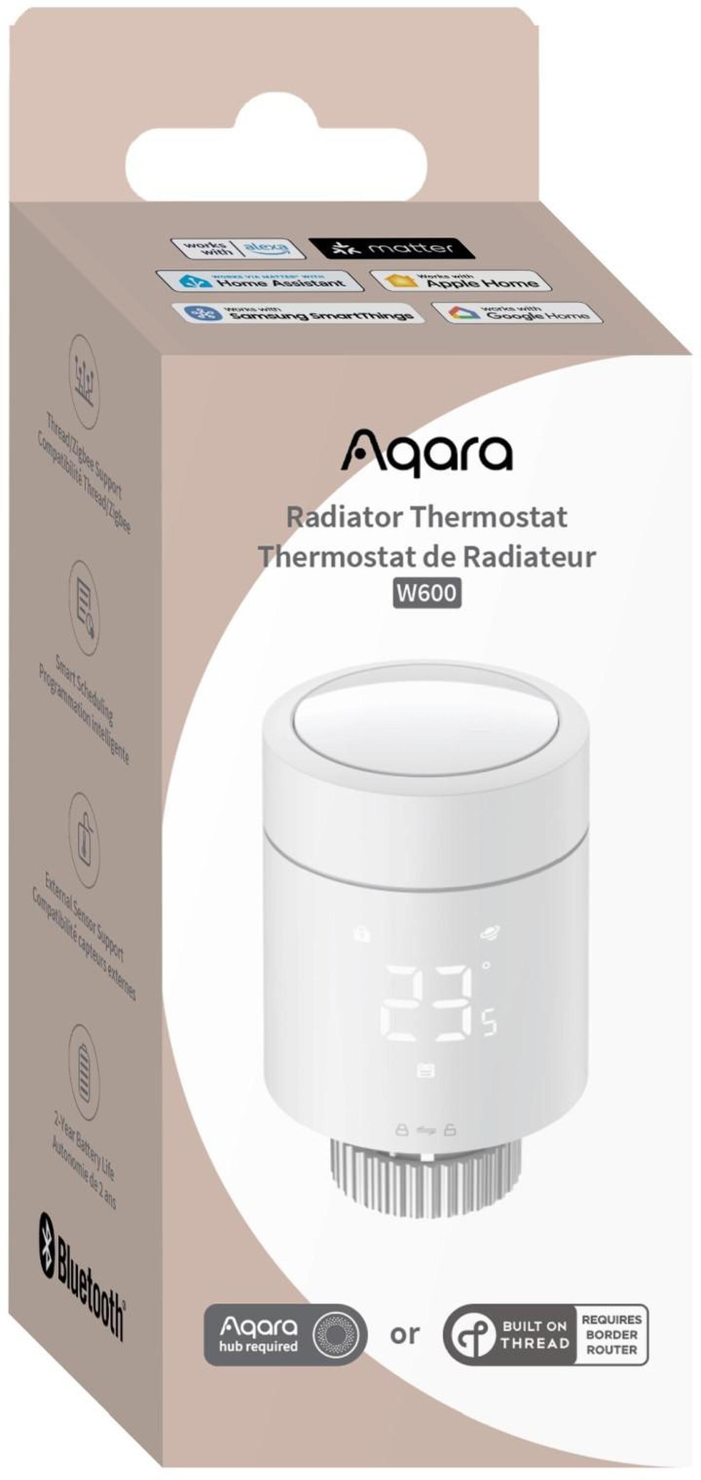 Aqara W600 (Offline) Głowica termostatyczna, Zigbee