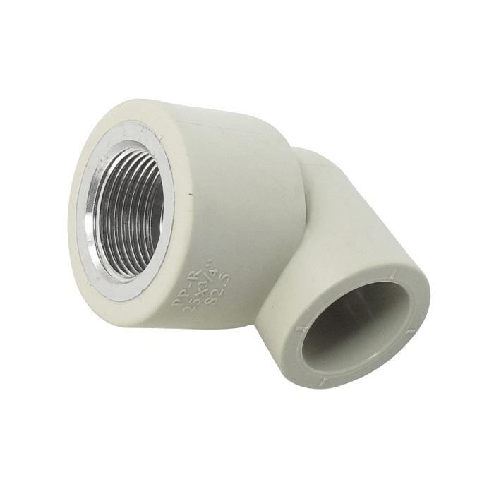 Fplast Līkums 3/4F-25, pelēks