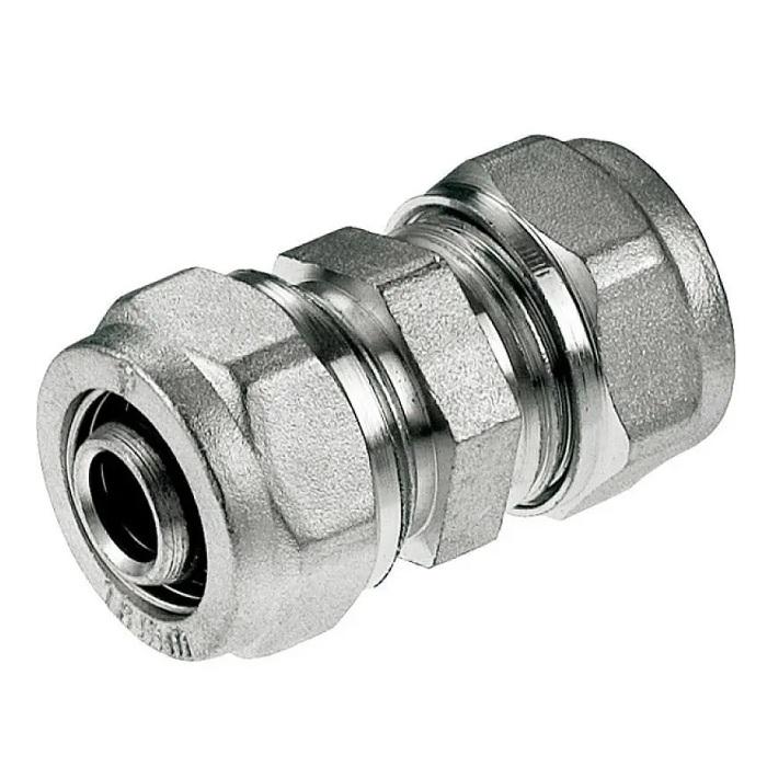 AquaTherm Niķelēta mufta 26-26, PEX caurulēm
