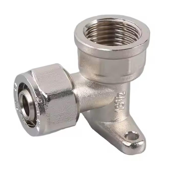 AquaTherm Sienas niķelēts līkums 1/2F-16, PEX