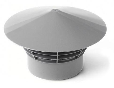 CAPRICORN Ventilācijas jumtiņš kanalizacijai D110