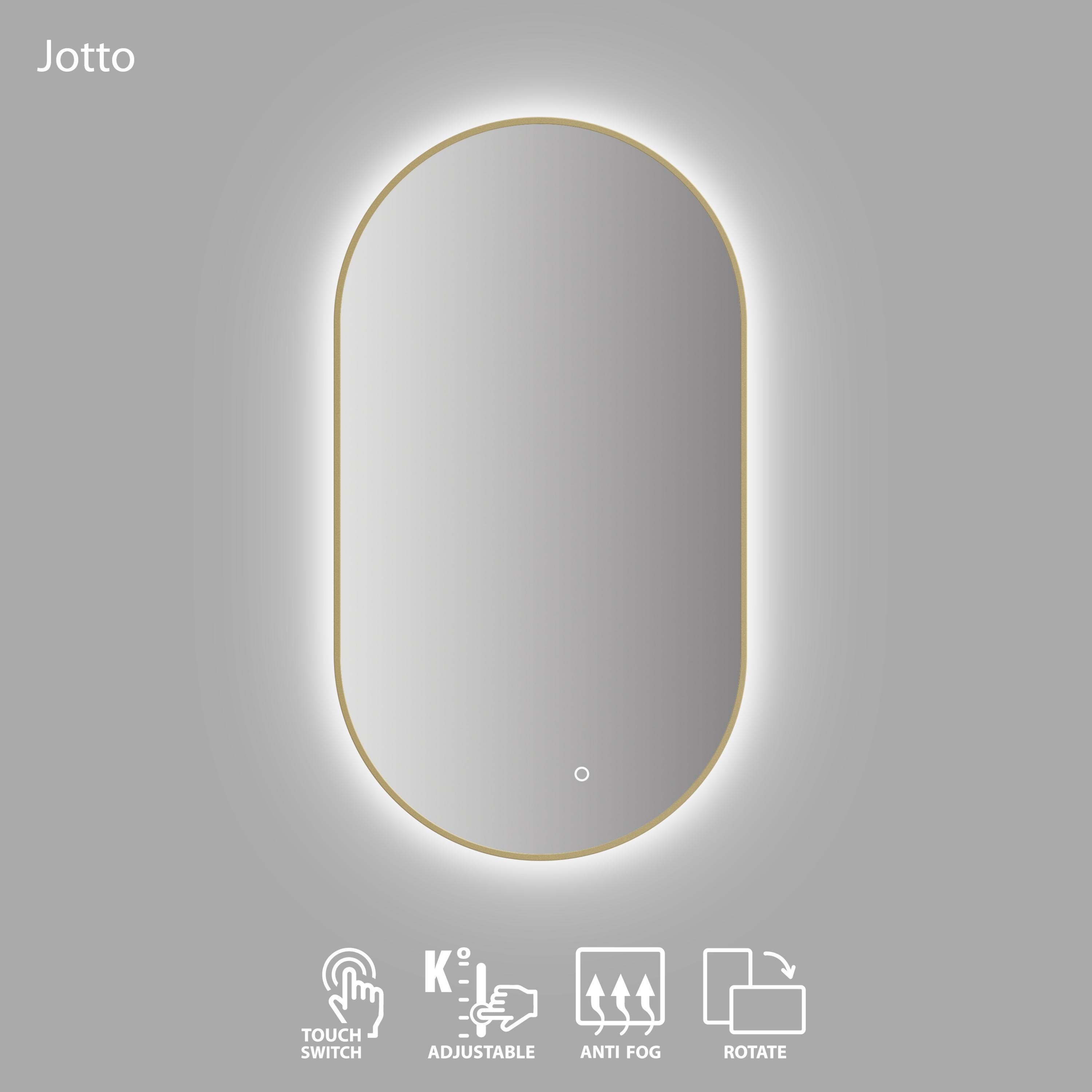 VENTO Spogulis ar apgaismojumu LED Jotto