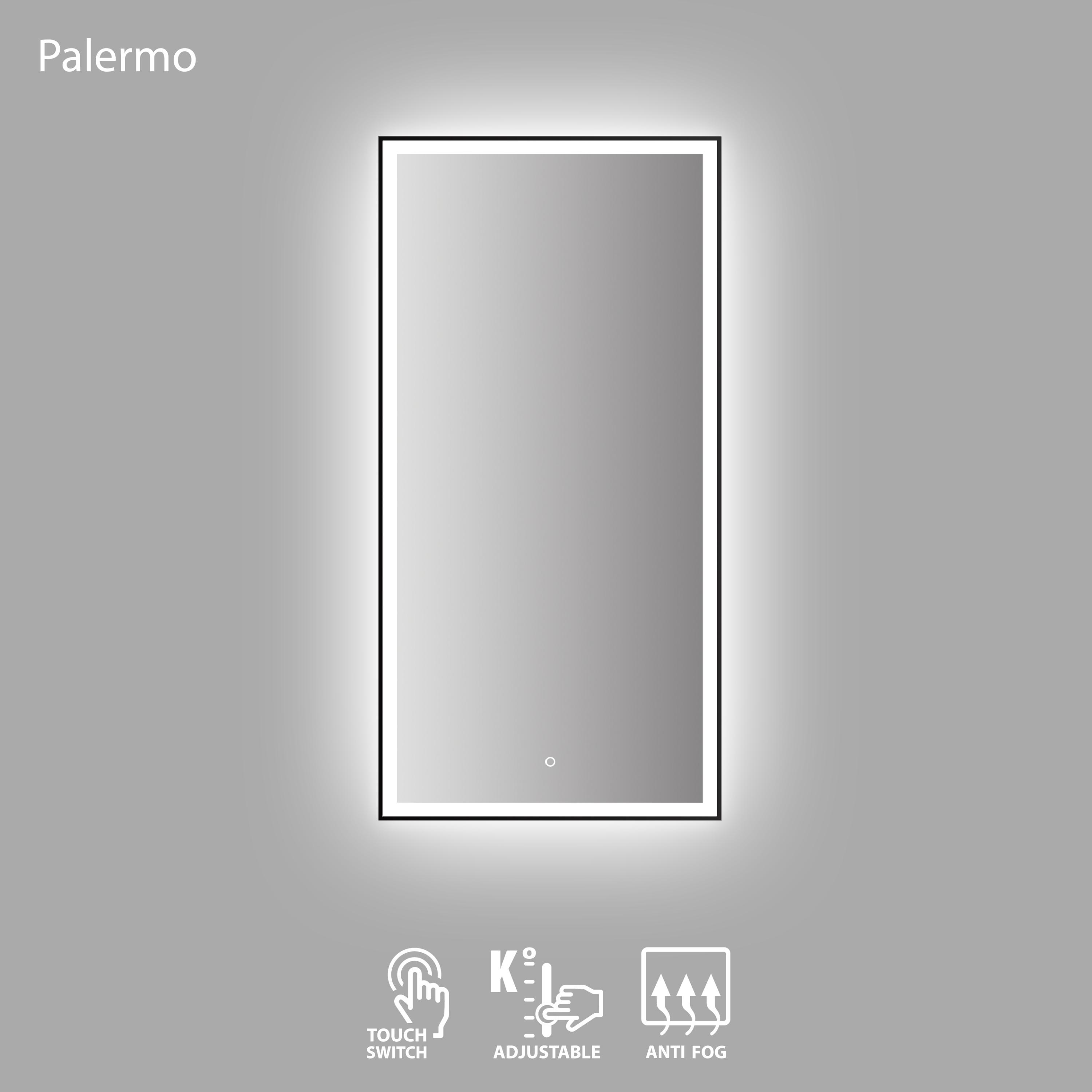 VENTO Spogulis ar apgaismojumu LED Palermo