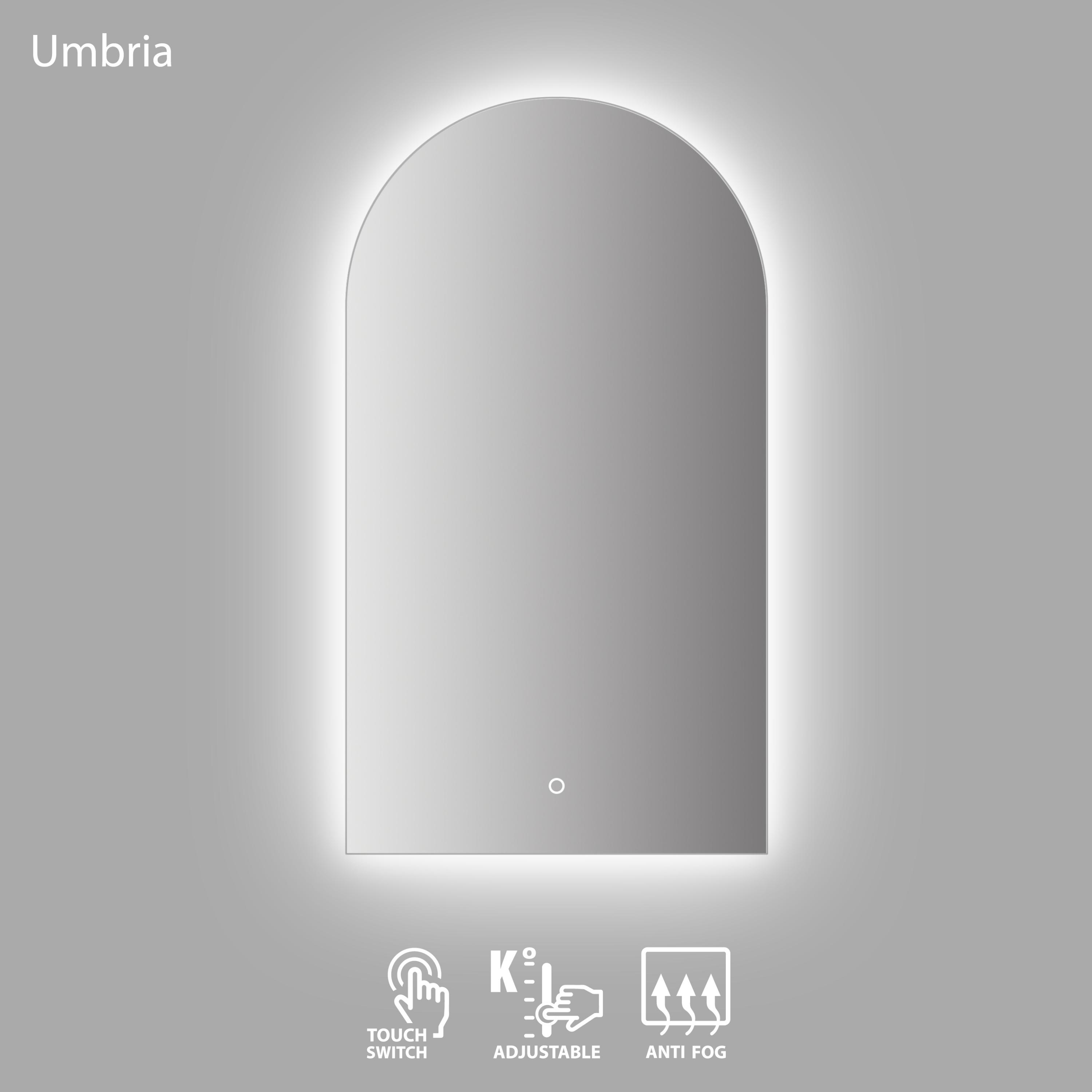 VENTO Spogulis ar apgaismojumu LED Umbria