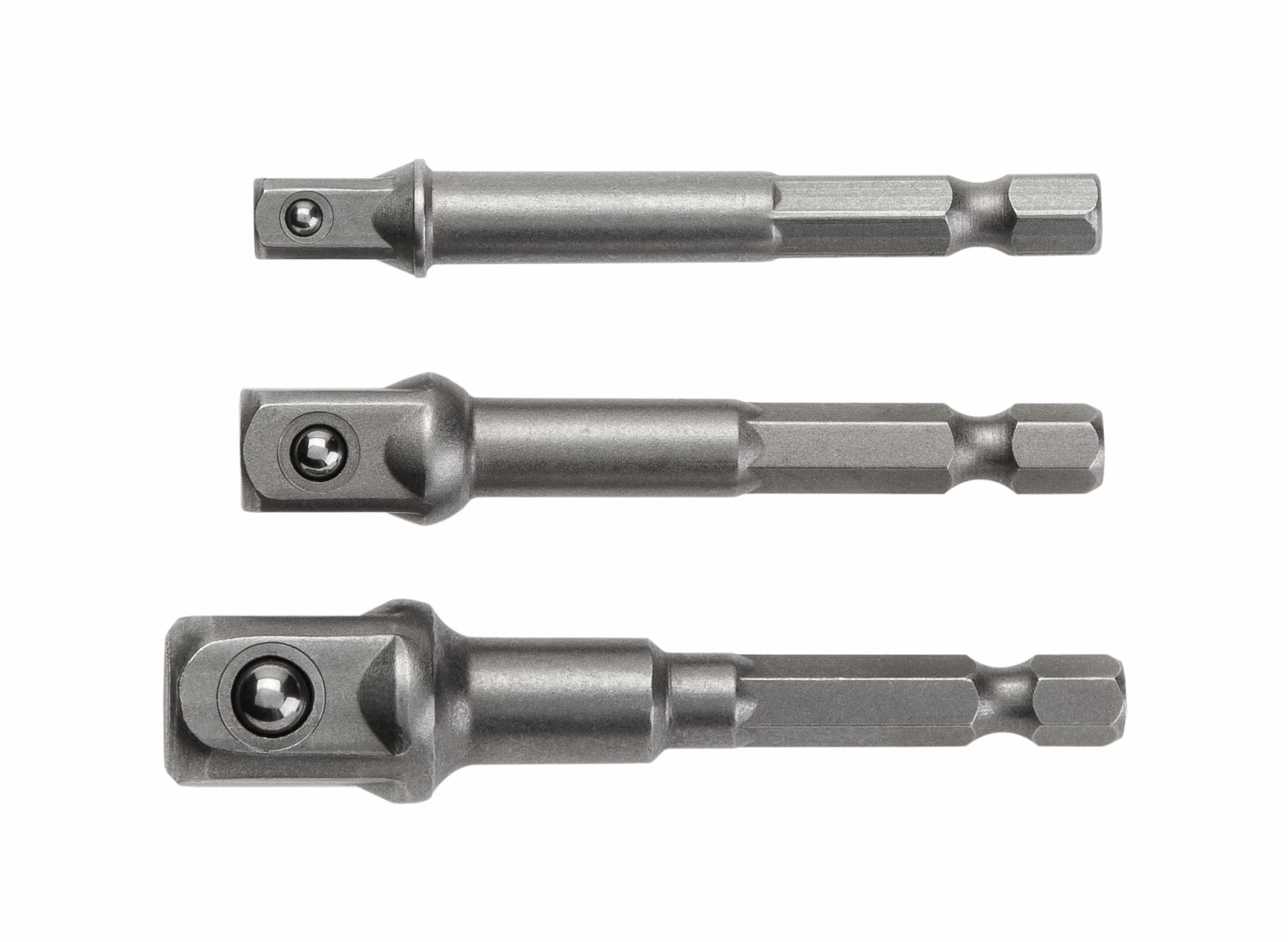 HÕGERT Adapteru komplekts 1/4``, 3/8", 1/2"