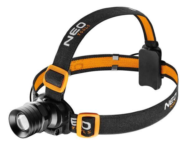 NEO Galvas lukturis 250 lm, zoom