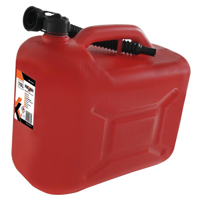 Degvielas kanna 10 L, plastmasas