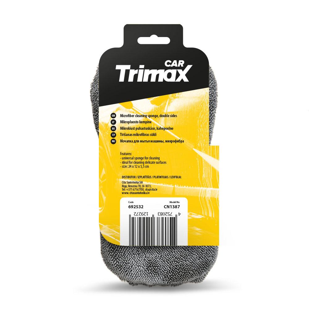 TRIMAX Tīrīšanas mikrofibras sūklis 24 x