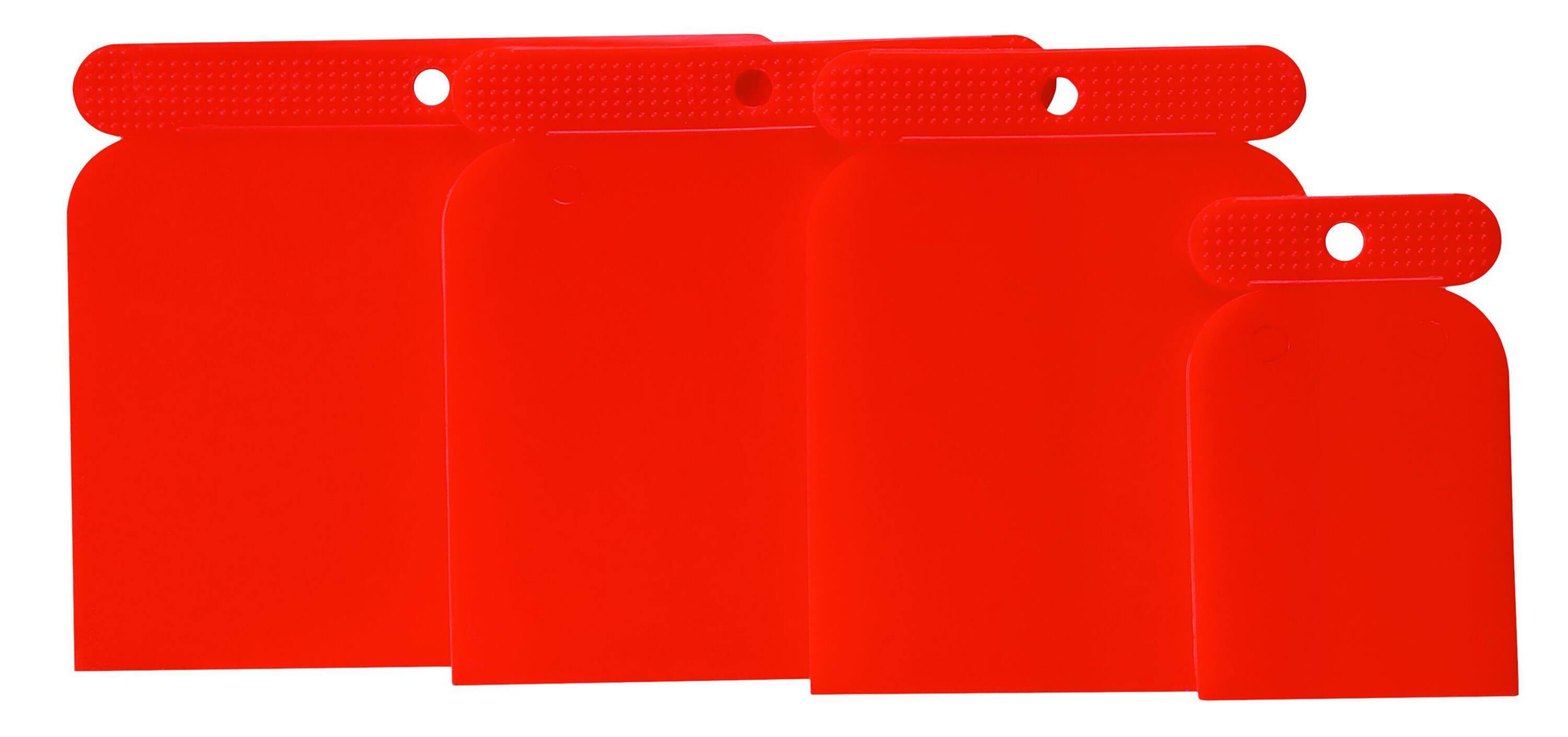 Plastmasas špakteļu komplekts 4 gab.