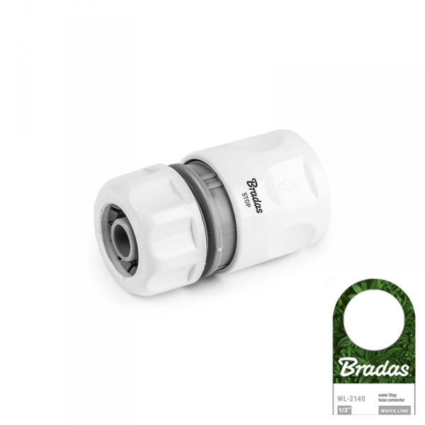 BRADAS Konektors WHITE LINE 1/2"-