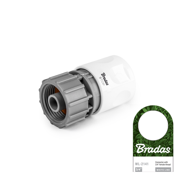 BRADAS Konektors WHITE LINE 3/4" F-