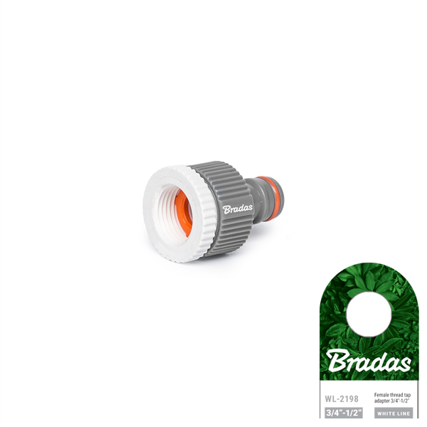BRADAS Кonektors WHITE LINE ar iekšējo