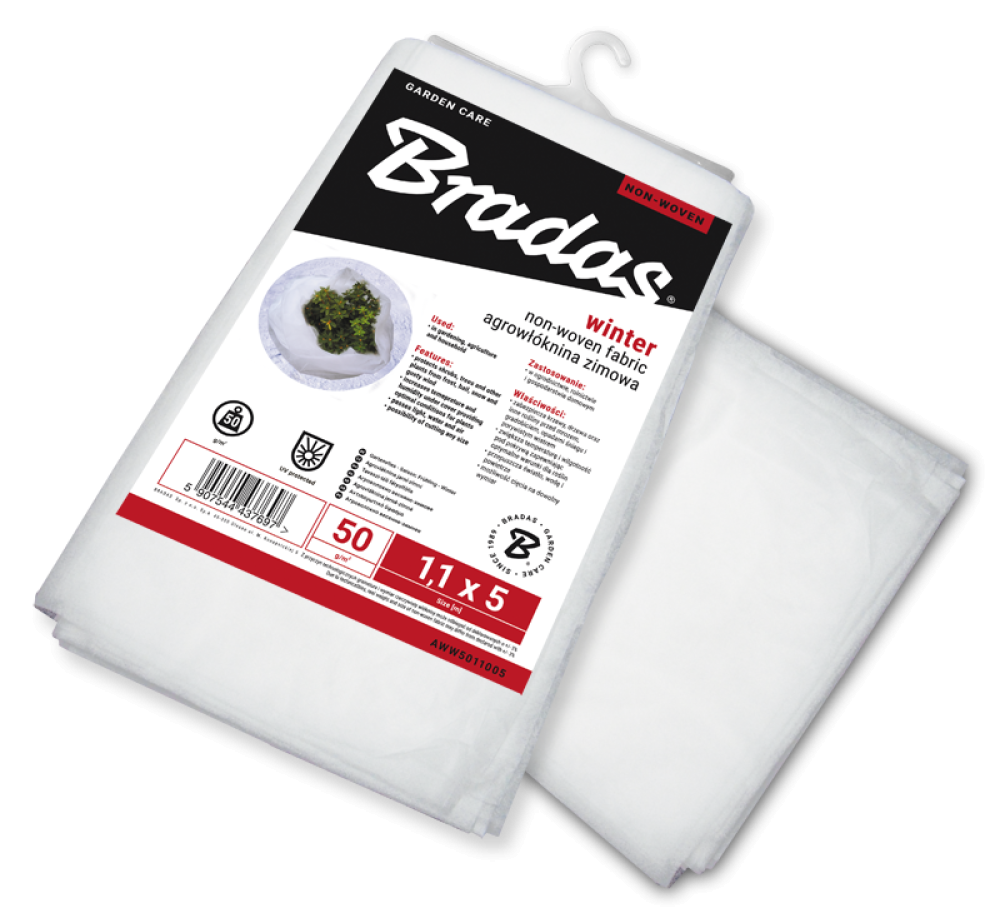 BRADAS Ziemas agrotekstils 50g/m2 (1.6x10