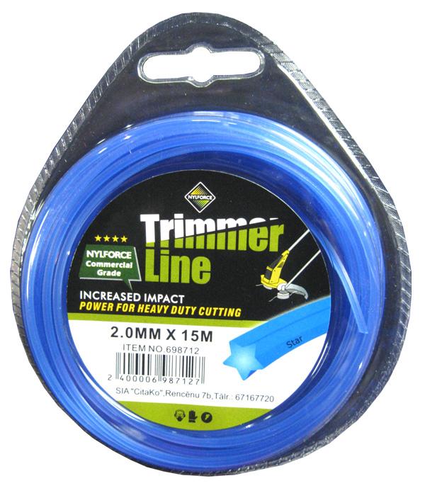 NYLFORCE Aukla trimmerim Zvaigznīte, D-2.0mm