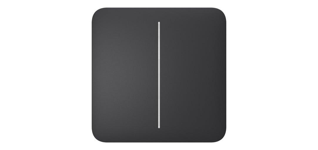 AJAX SoloButton (2-gang) graphite