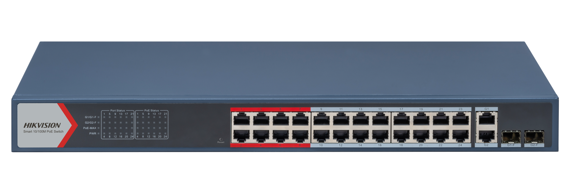 HIKVISION Komutators DS-3E1326P-EI 24-port Smart Managed