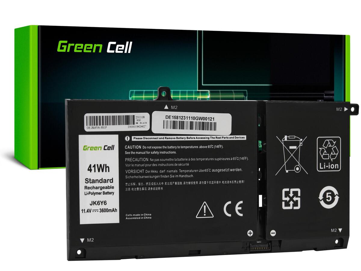 Green Cell Battery YRDD6 1VX1H to