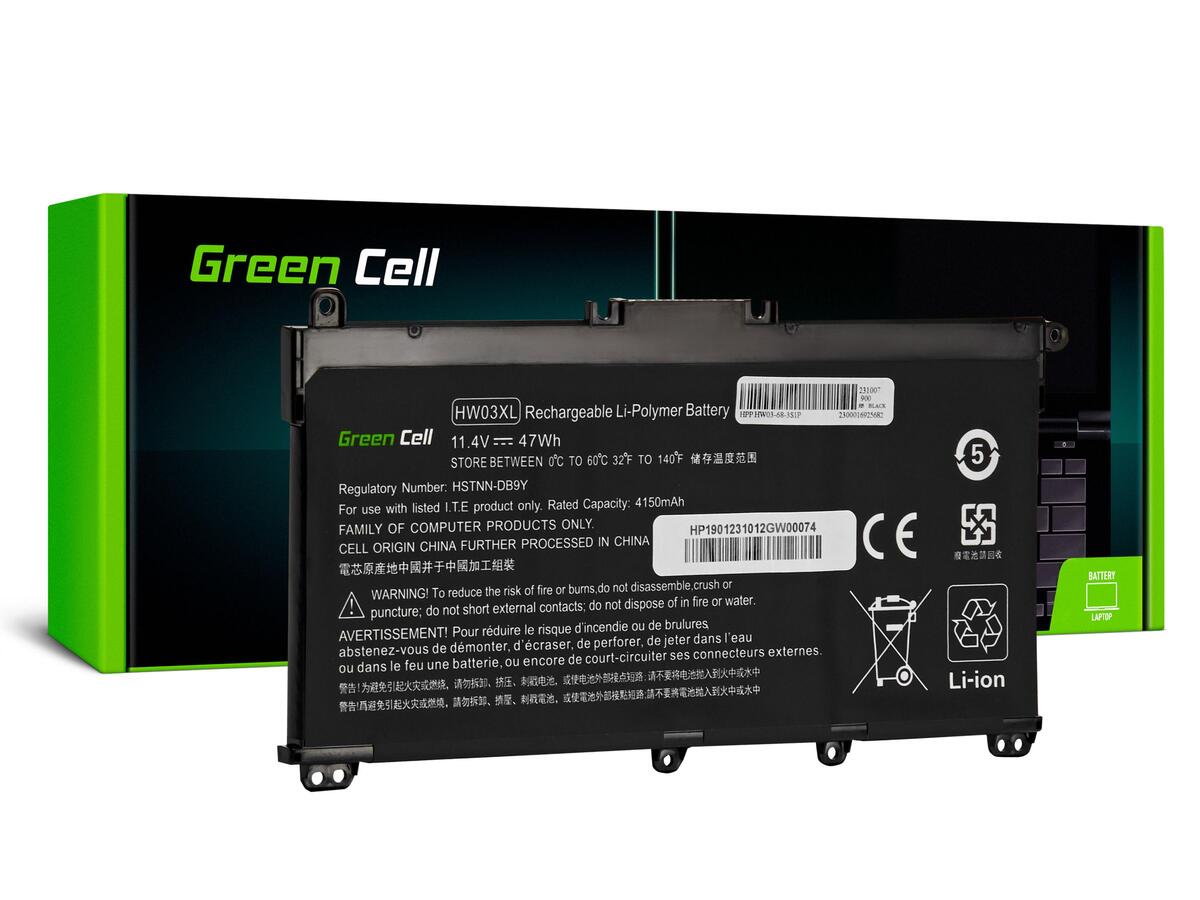 Green Cell Battery HW03XL L97300-005 for