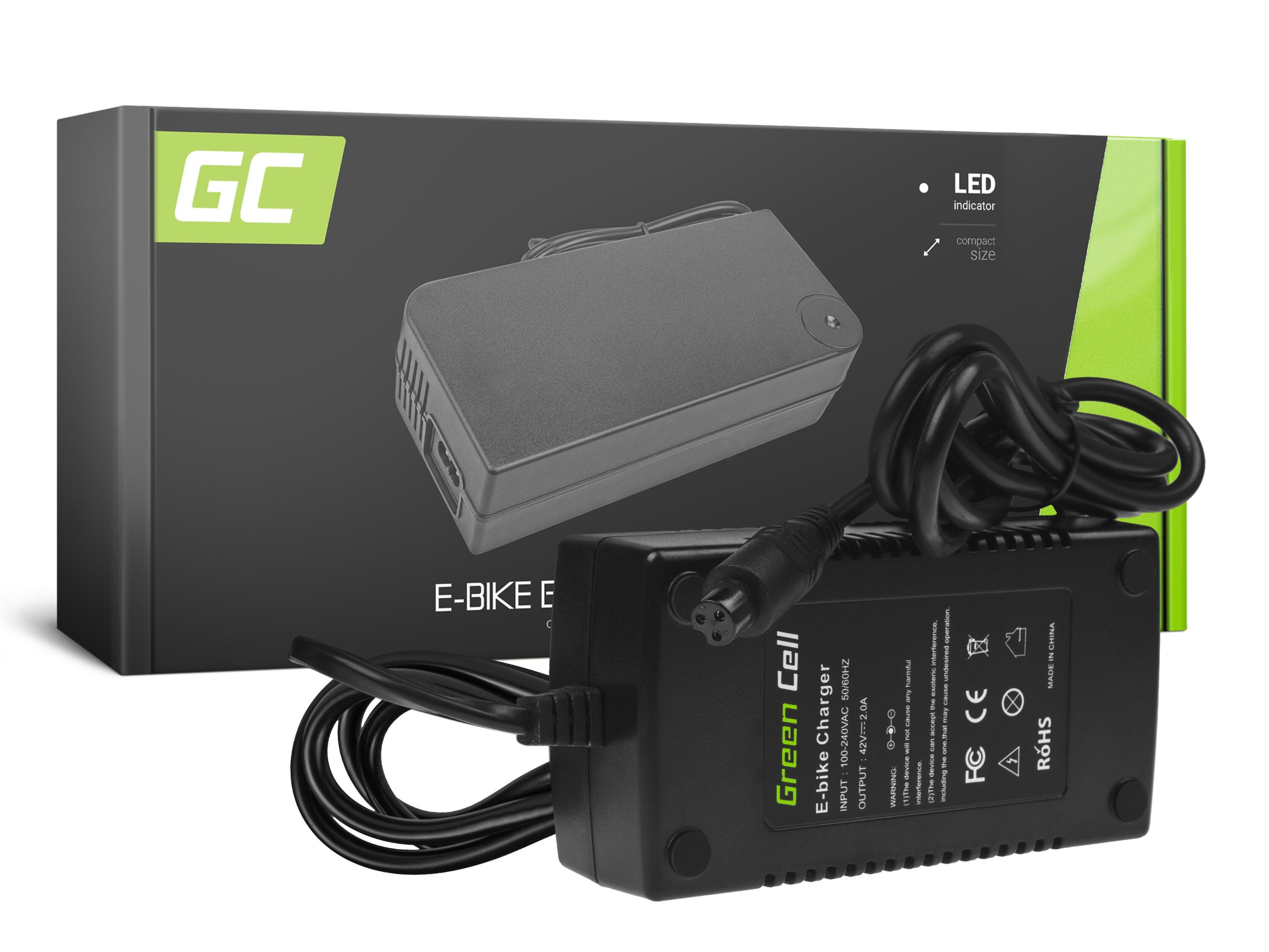 Green Cell Battery Charger 42V 2A