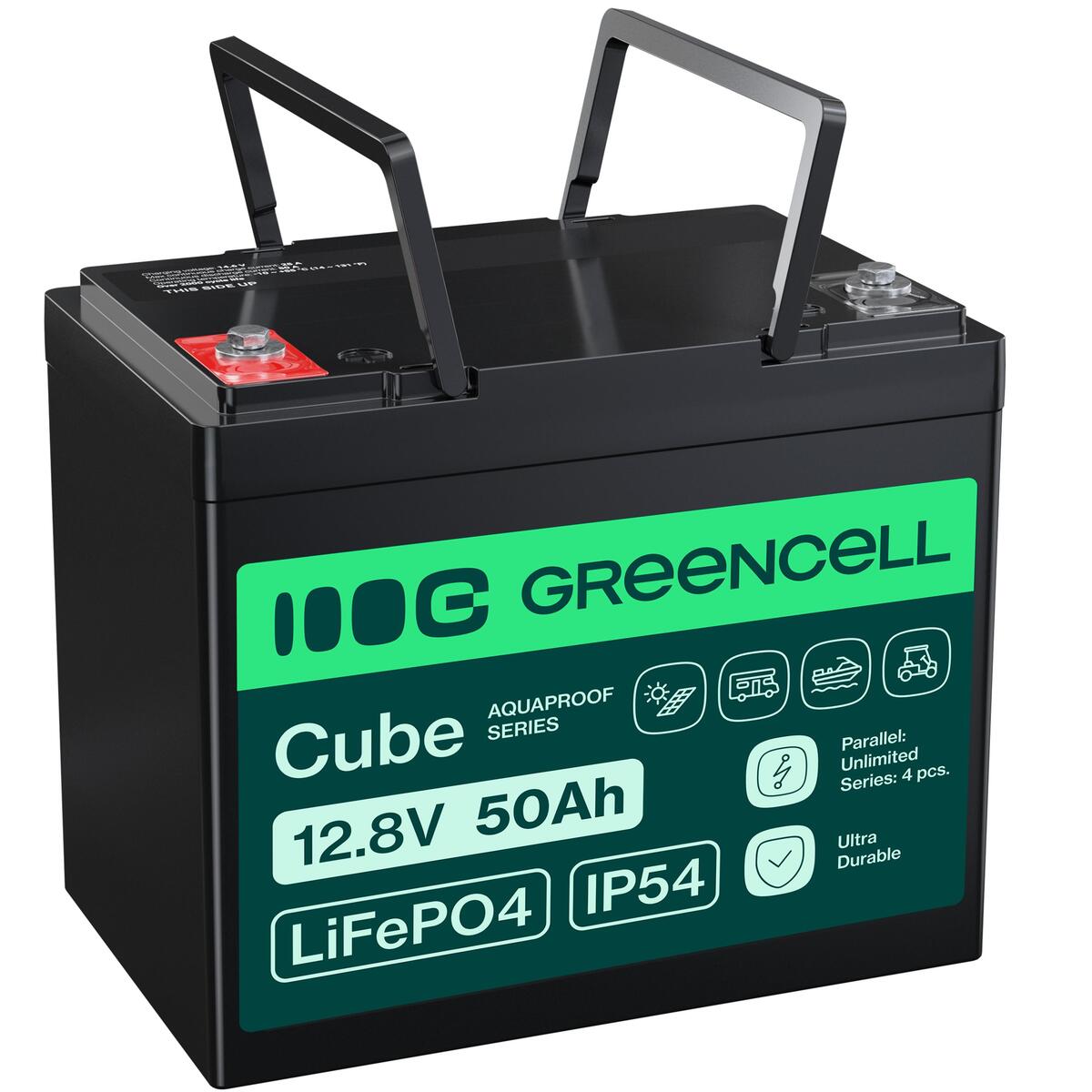Green Cell CUBE LiFePO4 50Ah 12