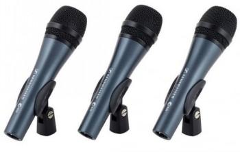SENNHEISER 3PACK E835, MICROPHONE SET WITH