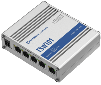 TELTONIKA TSW101 IOT SWITCH 5X10/100/1000 RJ45