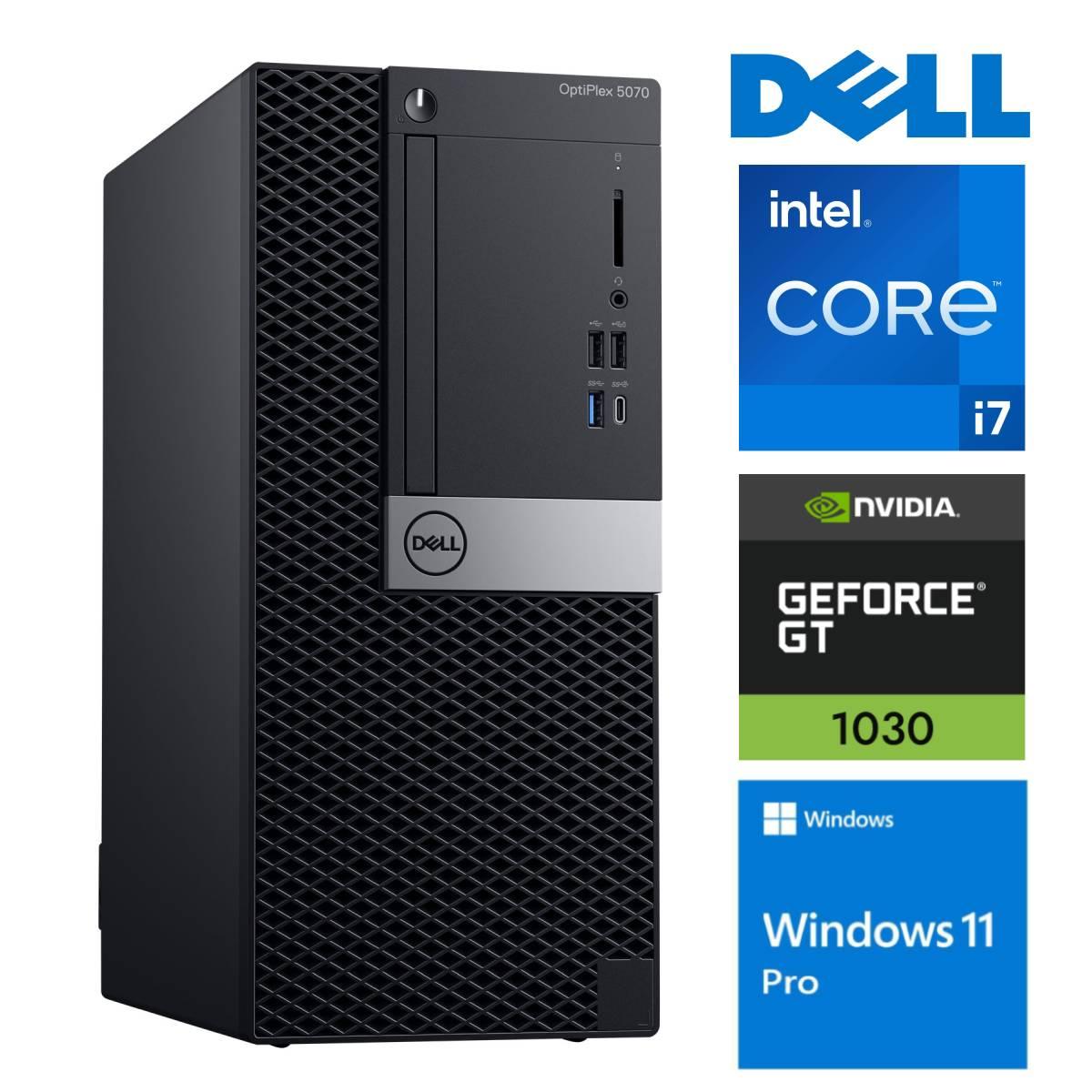 DELL 5070 Tower i7-9700 8GB 512SSD