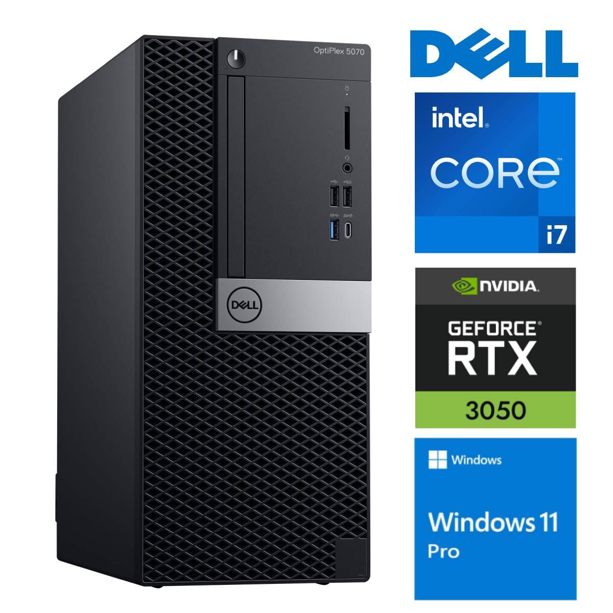 DELL 5070 Tower i7-9700 8GB 1TB