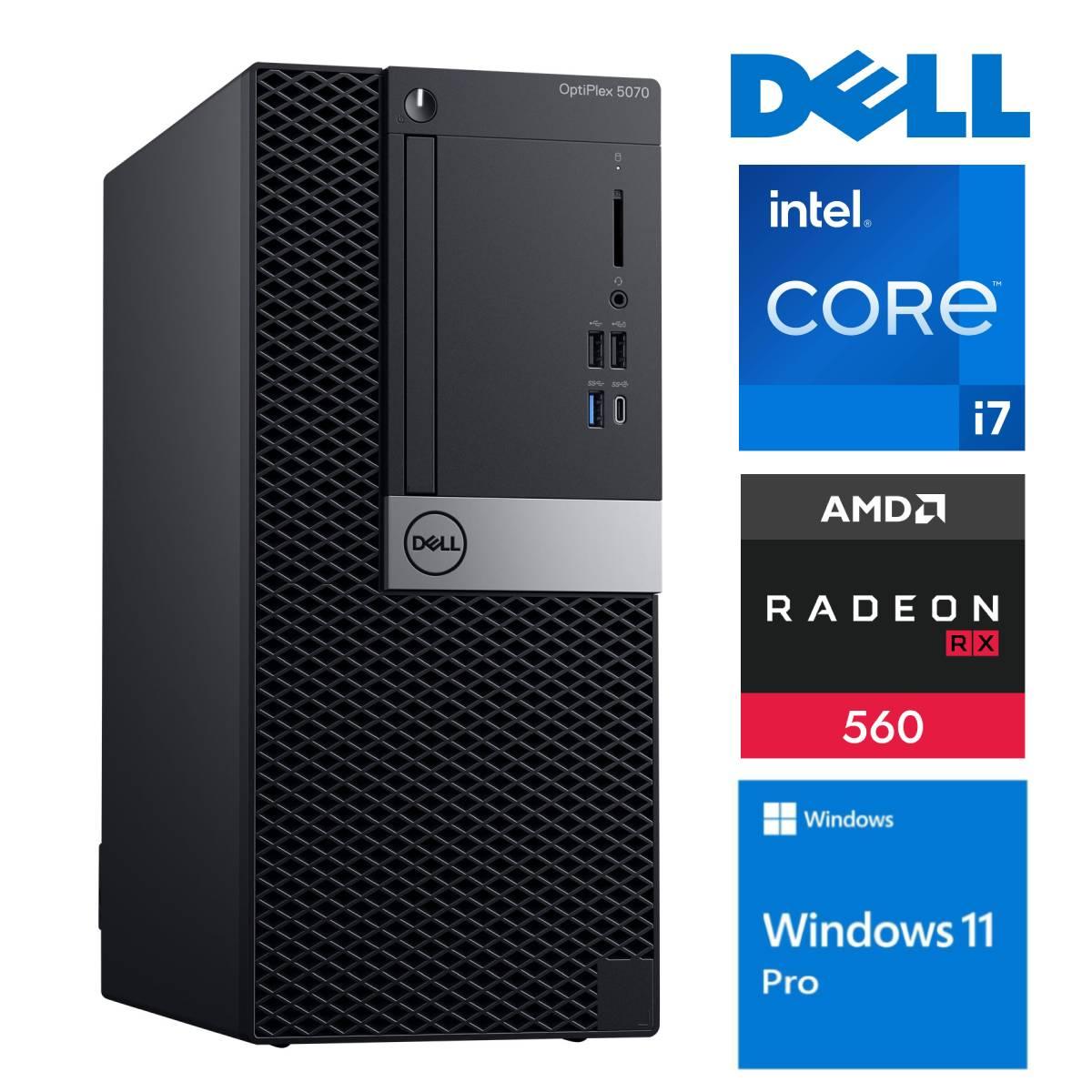 DELL 5070 Tower i7-9700 8GB 512SSD