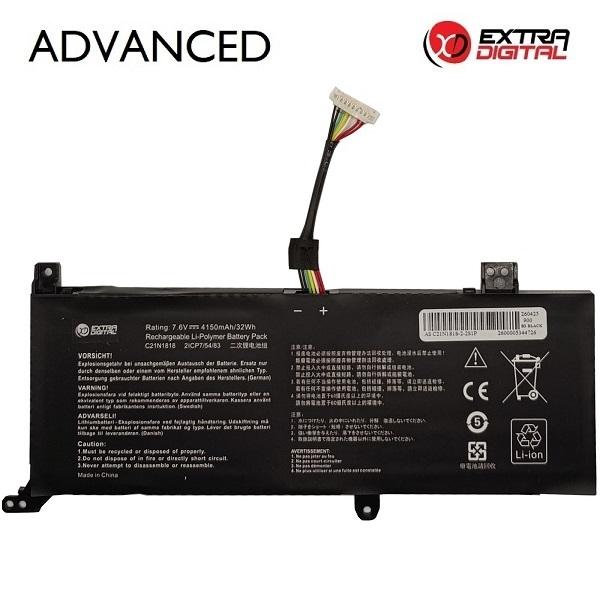 Notebook Battery ASUS C21N1818-2, 4150mAh, Extra