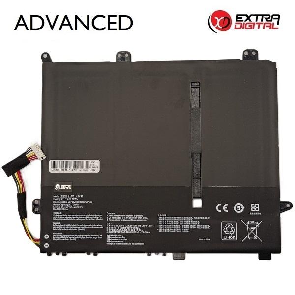 Notebook Battery ASUS C31N1431, 4770mAh, Extra