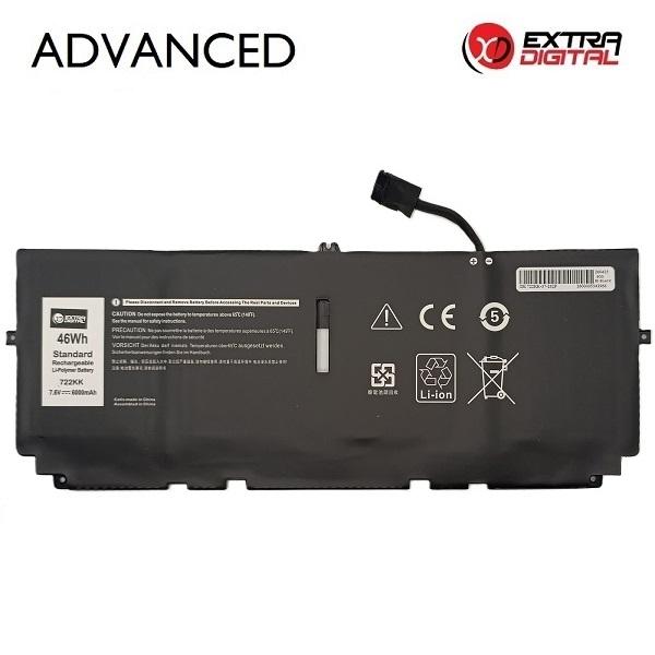 Notebook Battery DELL 722KK, 6000mAh, Extra