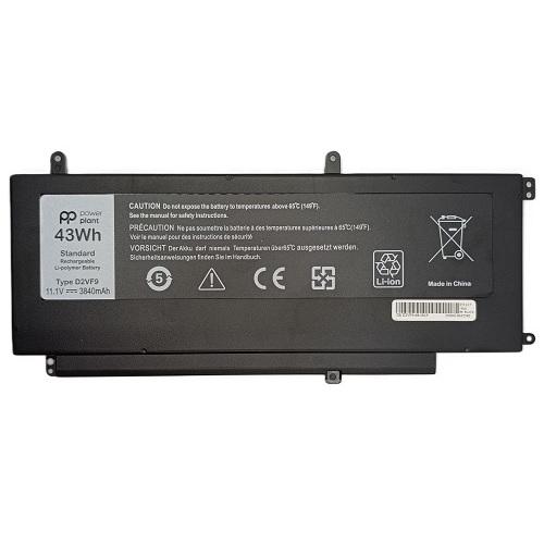 Notebook Battery DELL D2VF9, 3840mAh, Power