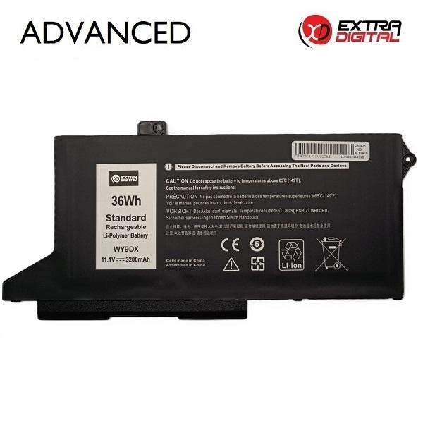 Notebook Battery DELL WY9DX, 3200mAh, Extra