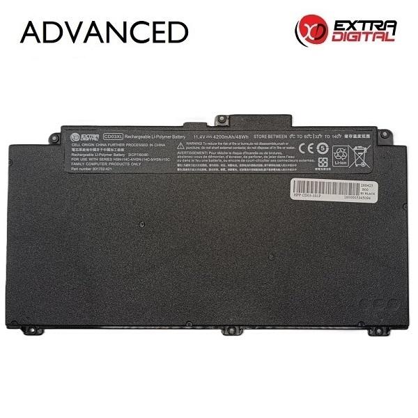 Notebook battery HP CD03XL, 4200mAh, Extra