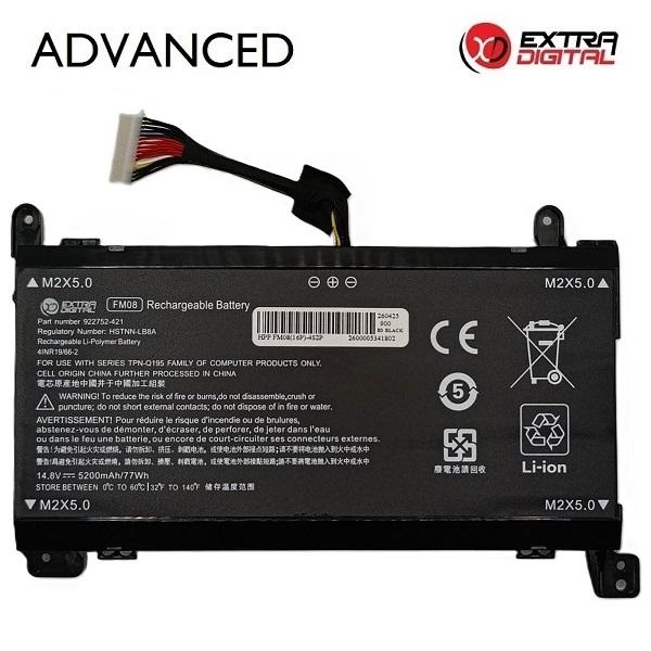 Notebook Battery HP FM08, 5200mAh, 16