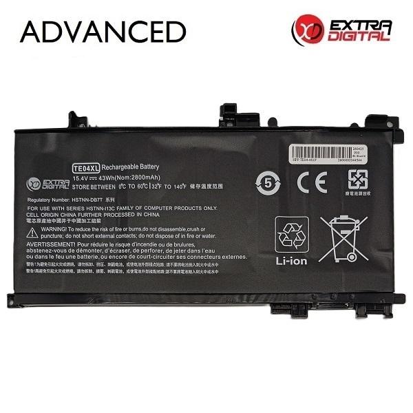 Notebook battery HP TE04XL, 2800mAh, Extra