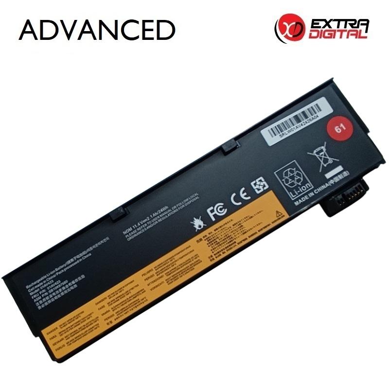 Notebook battery LENOVO 01AV423, 2100mAh, Extra