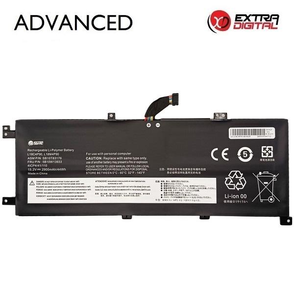Notebook Battery LENOVO L18M4P90, 2900mAh, Extra