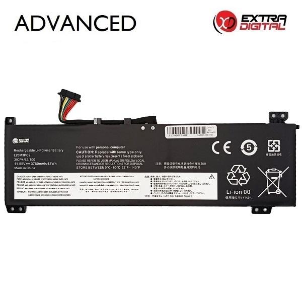 Notebook Battery LENOVO L20M3PC2, 3750mAh, Extra
